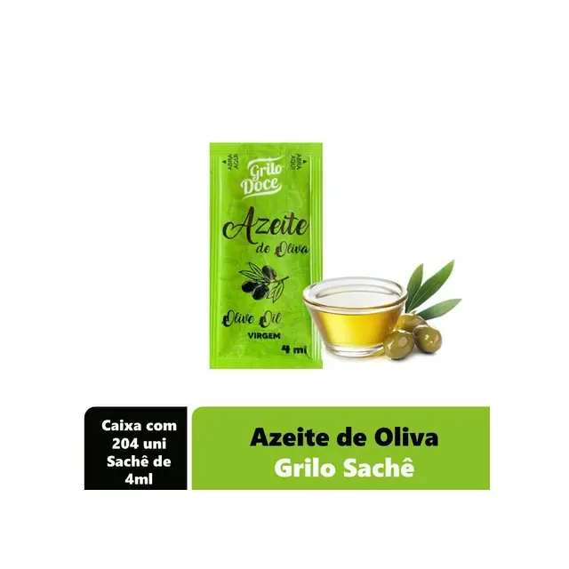 Azeite de Oliva Grilo, embalagem de 4 ml